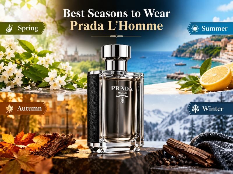 Prada L’Homme fragrance for spring summer autumn and winter