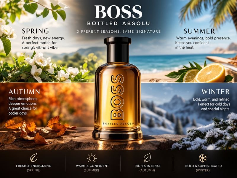 Boss Bottled Absolu for fall and winter