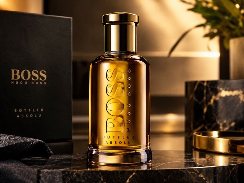 Boss Bottled Absolu fragrance bottle