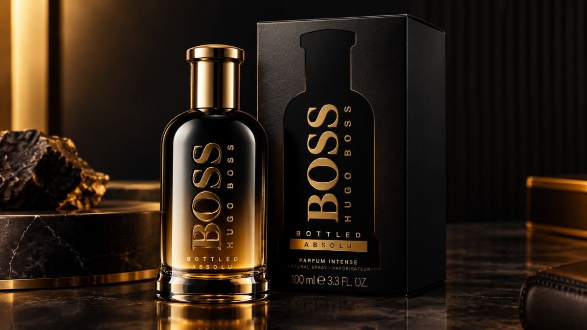 Boss Bottled Absolu bottle and box