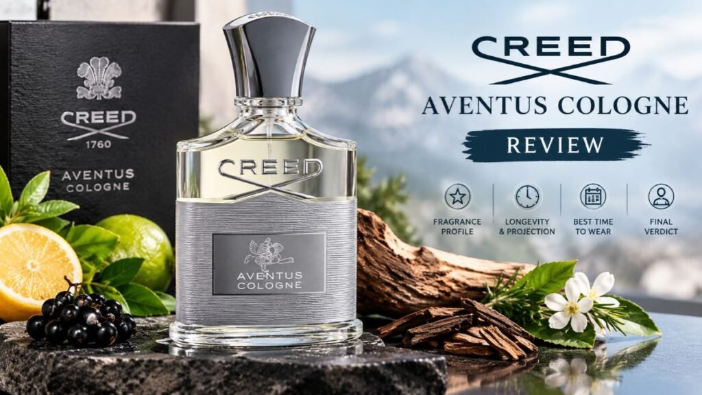Creed Aventus Cologne perfume bottle featured image