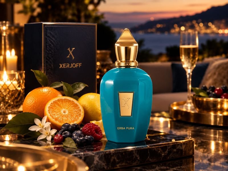 Erba Pura fragrance performance concept