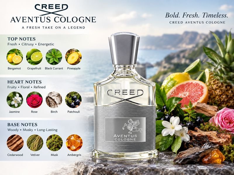 Bergamot mandarin ginger and pineapple fragrance note inspiration
