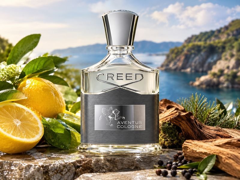 Creed Aventus Cologne fresh citrus fruity and woody scent profile