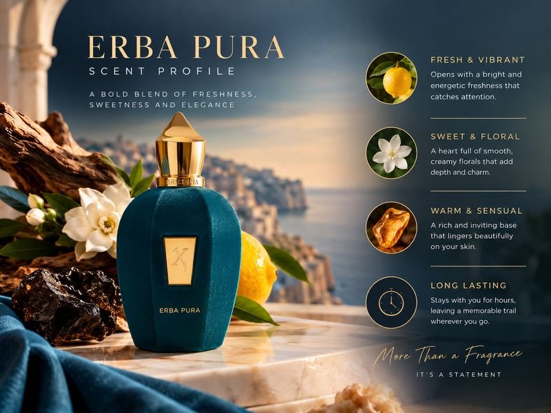 Erba Pura scent and fragrance character