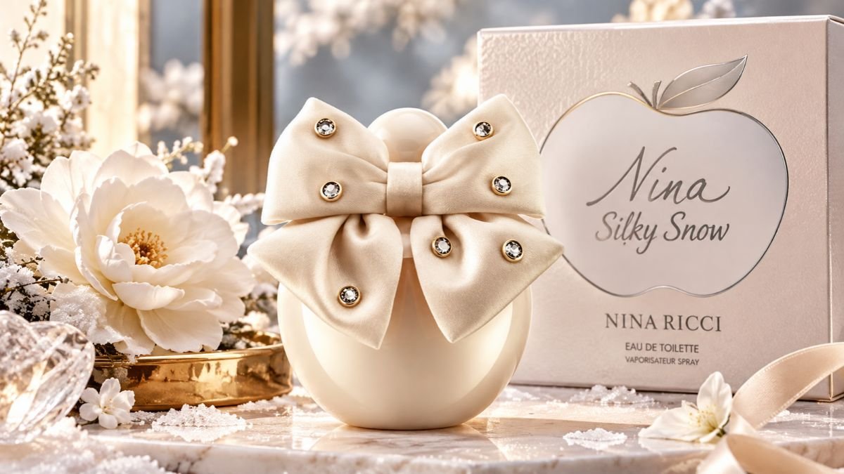 NINA RICCI Nina Silky Snow Eau de Toilette perfume bottle