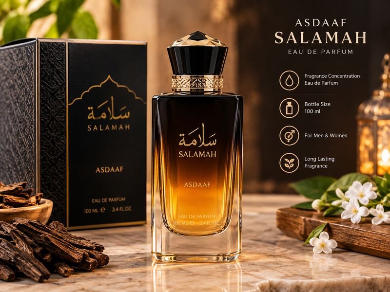 Asdaaf Salamah 100ml Eau de Parfum bottle