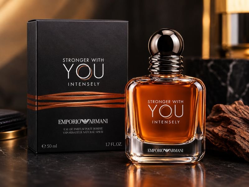 Stronger With You Intensely Eau de Parfum bottle and packaging